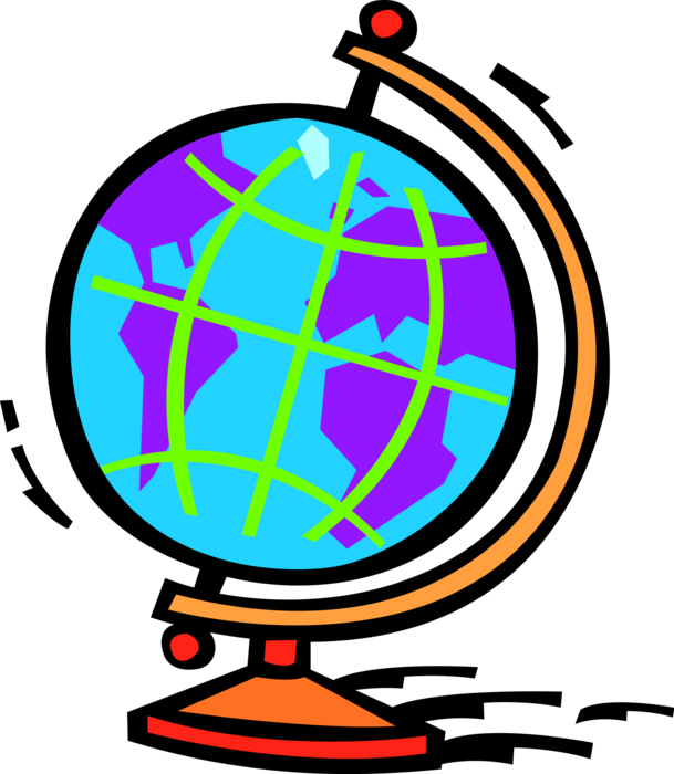 Vector Illustration Of Three-dimensional, Spherical, - My Journey With The Sun Rising Clipart (609x700), Png Download