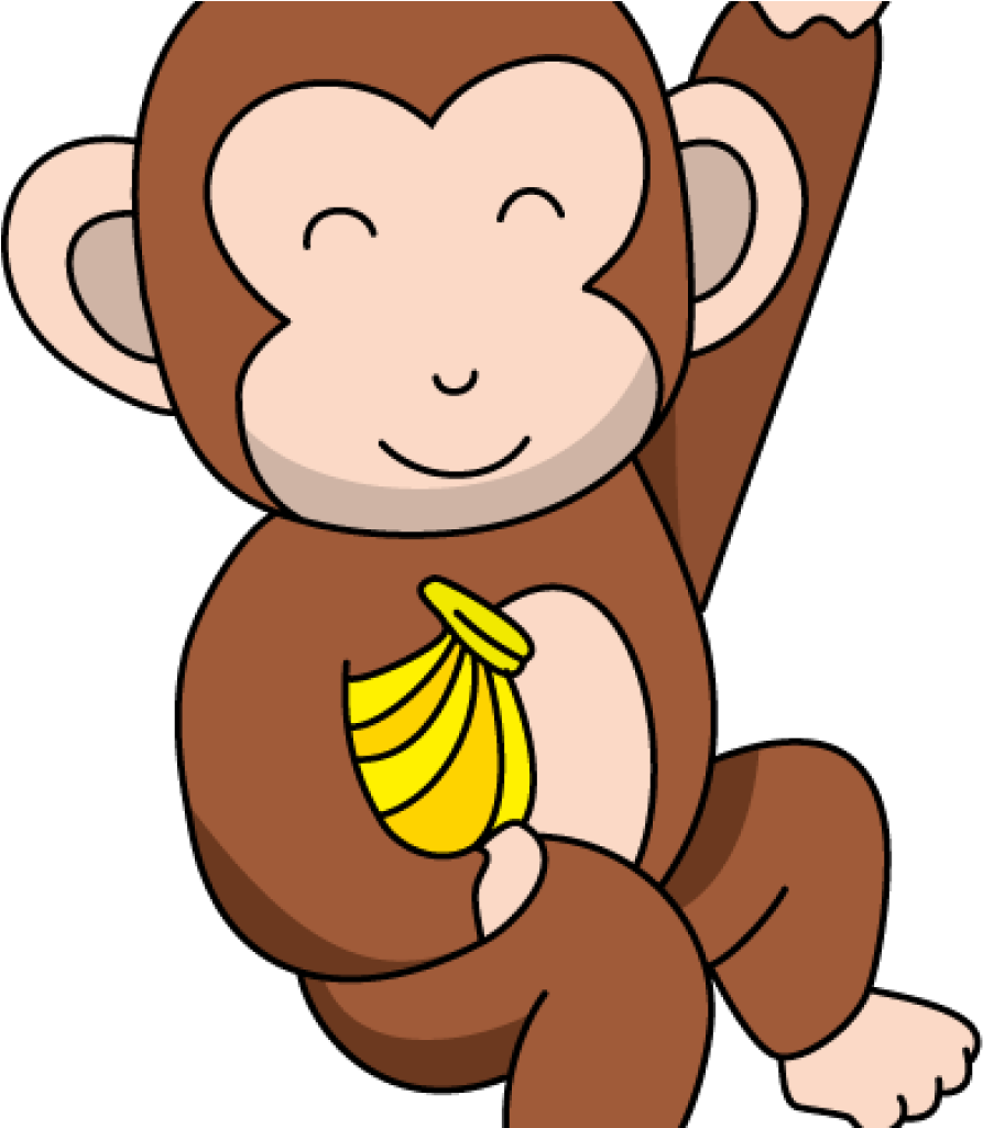 Cute Monkey Clipart Funny Monkey Clipart At Getdrawings - Monkey Image Clip Art - Png Download (1024x1024), Png Download