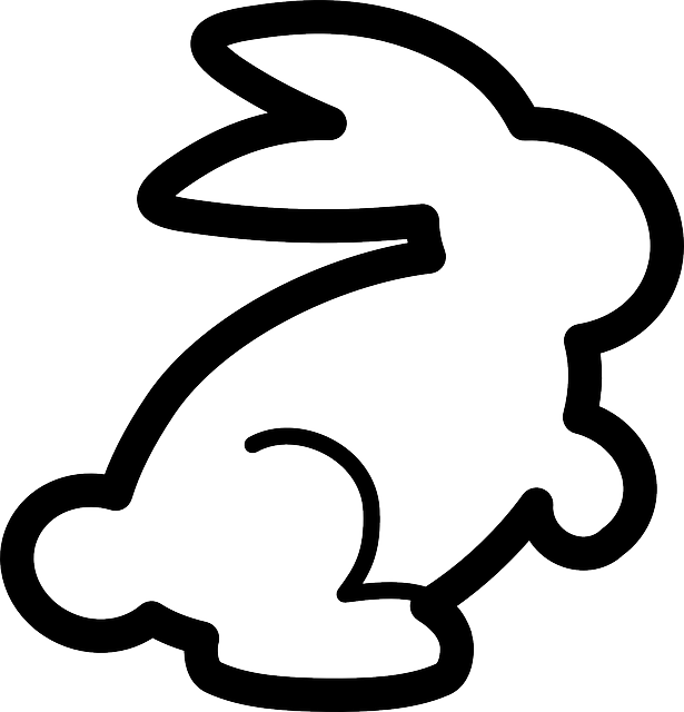 Follow The White Rabbit - Rabbit Clipart - Full Size Clipart (#782627