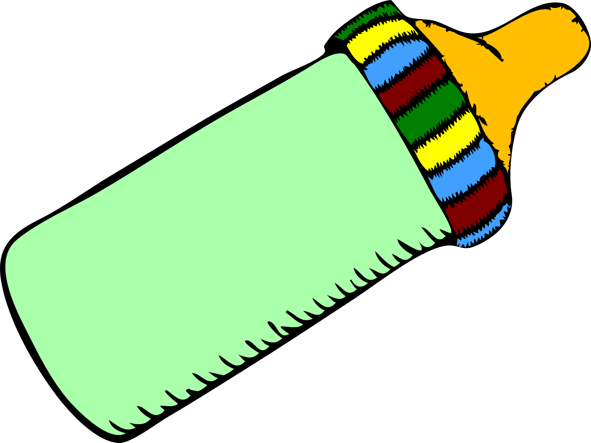 Picture Library Stock Bottles Infant Clip Art - Baby Bottle Clipart - Png Download (1920x1439), Png Download