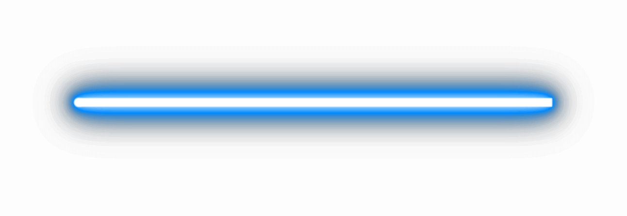 Light Saber Blue High - Cobalt Blue Clipart (1292x445), Png Download