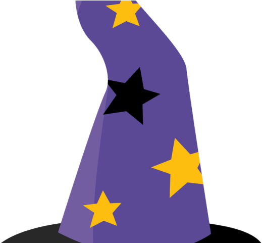 Witch Hat Clipart Kawaii - Chapeu De Bruxa Desenho - Png Download (640x480), Png Download