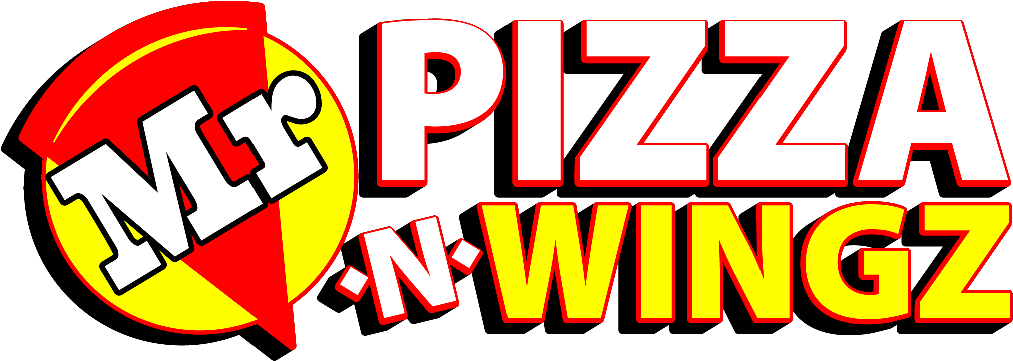 Mr Pizza Clipart (2134x819), Png Download