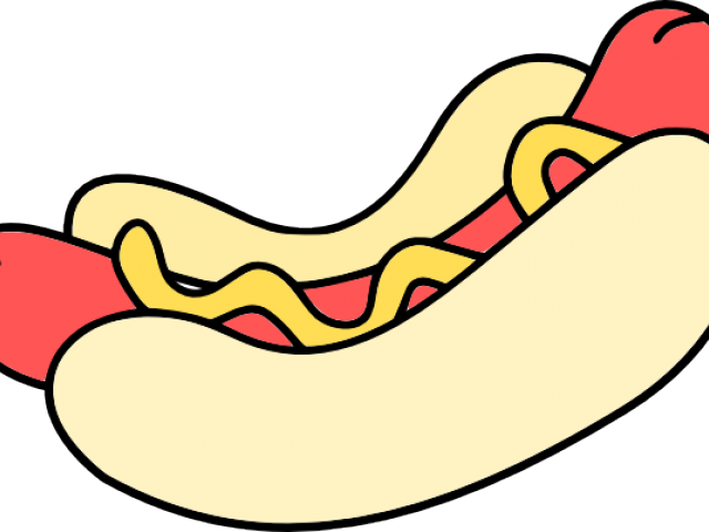 Meat Clipart Processed Meat - Hotdog Clipart - Png Download (640x480), Png Download