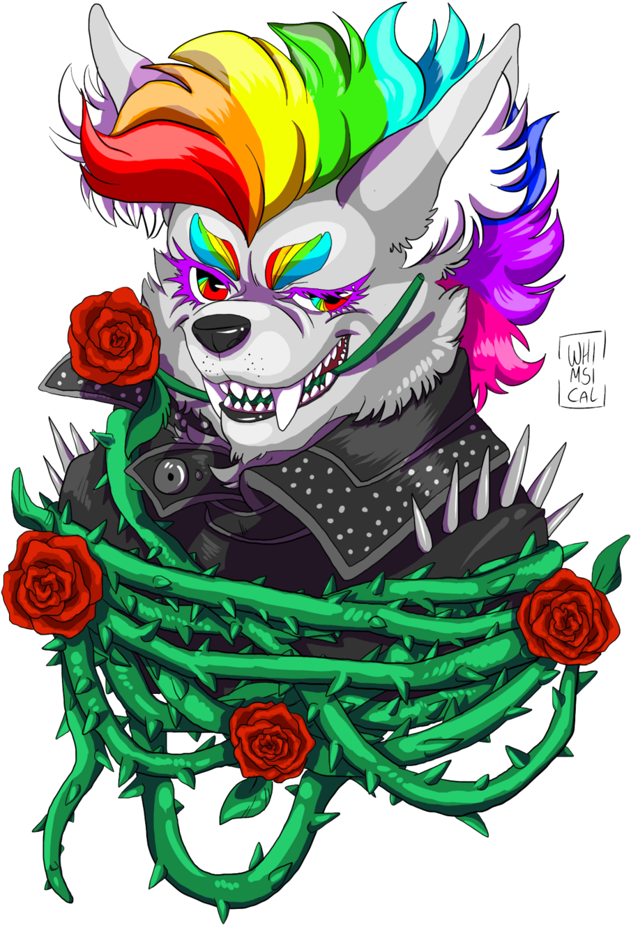 Wolves Clipart Badass - Clip Art - Png Download (1024x1448), Png Download