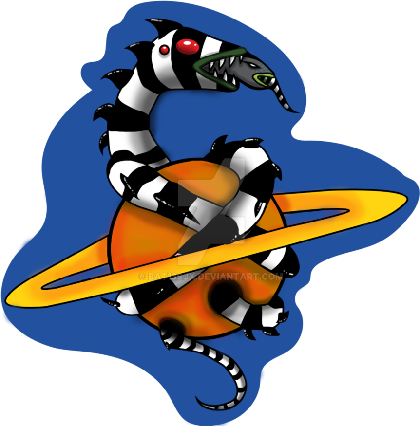 Sandworms Of No Stars T Shirt Design - Cartoon Clipart (907x880), Png Download