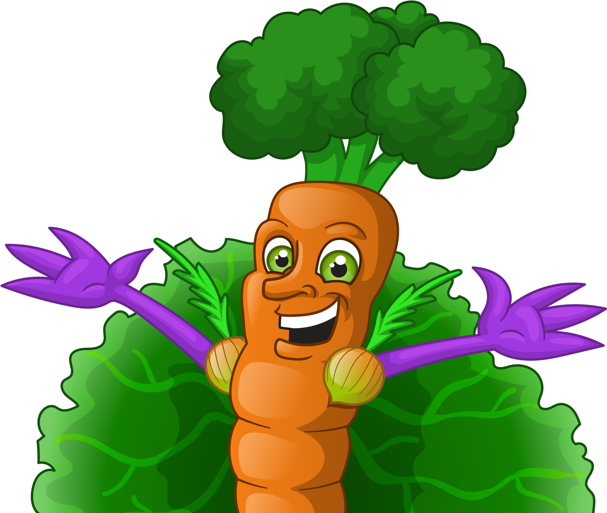 Carrot Clipart (2332x1824), Png Download