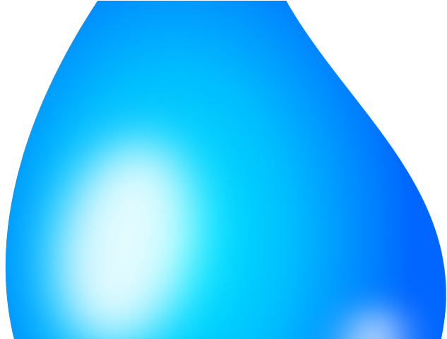 Raindrops Clipart Real - Water - Png Download (640x480), Png Download