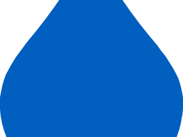 Raindrops Clipart Blue - Png Download (640x480), Png Download