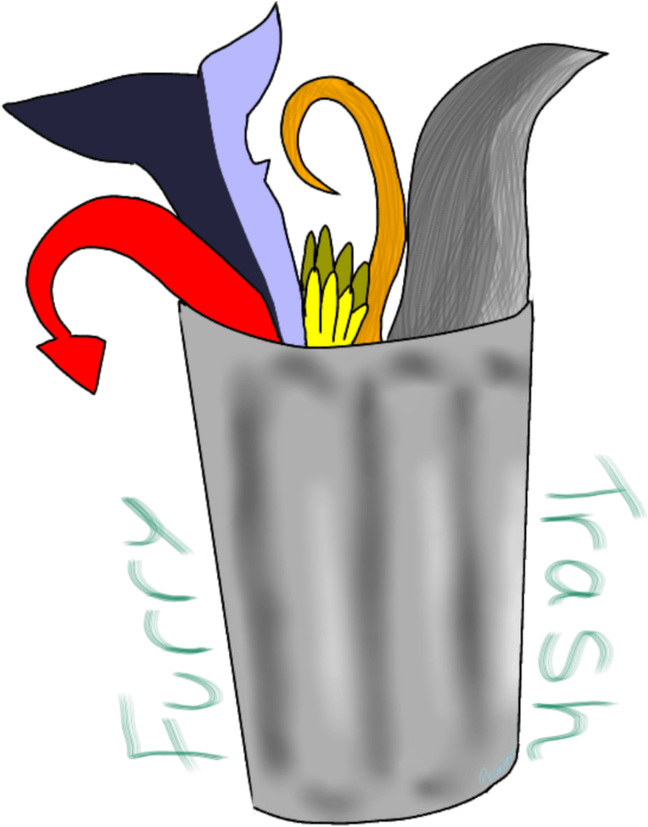 Furry Trash - Giant White Arum Lily Clipart (1700x1700), Png Download