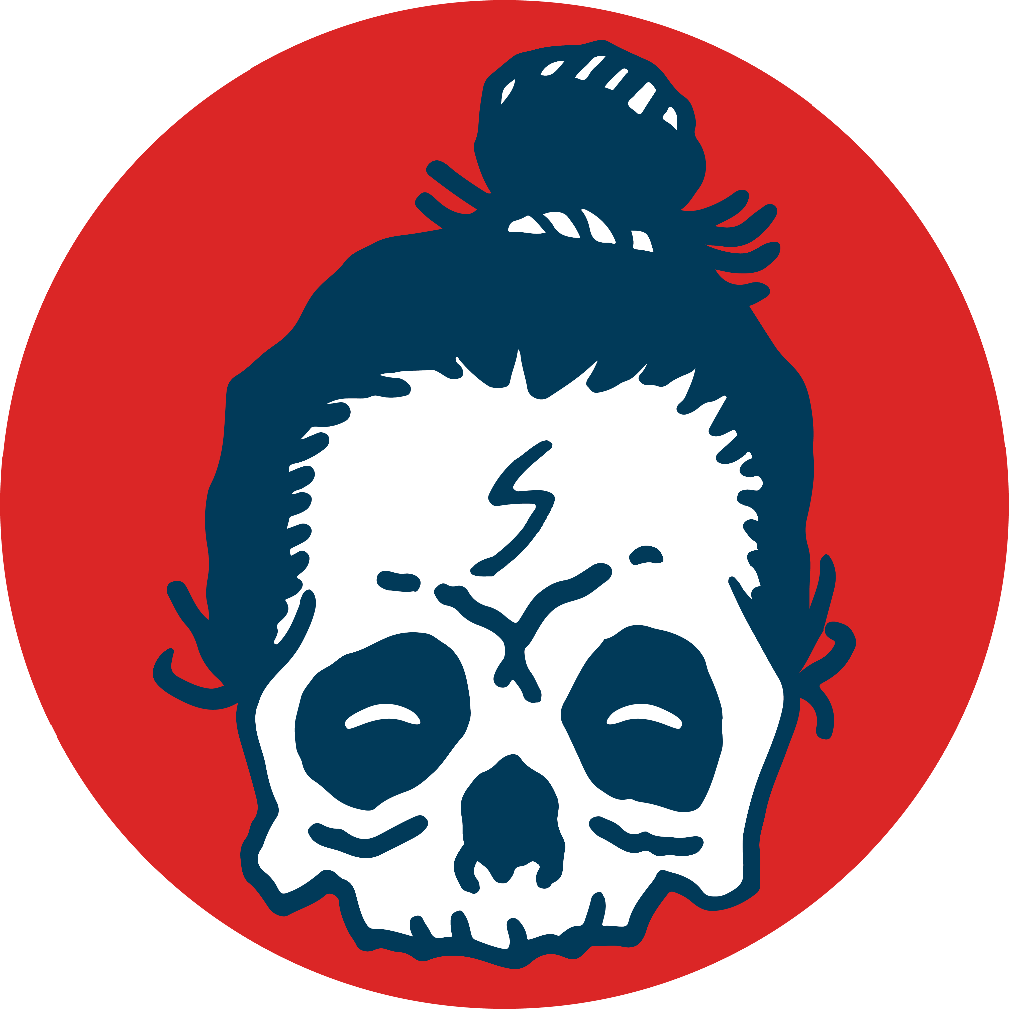 Skullpelillustrations's Artist Shop Skullpelillustrations's - Gloucester Road Tube Station Clipart (4026x4026), Png Download