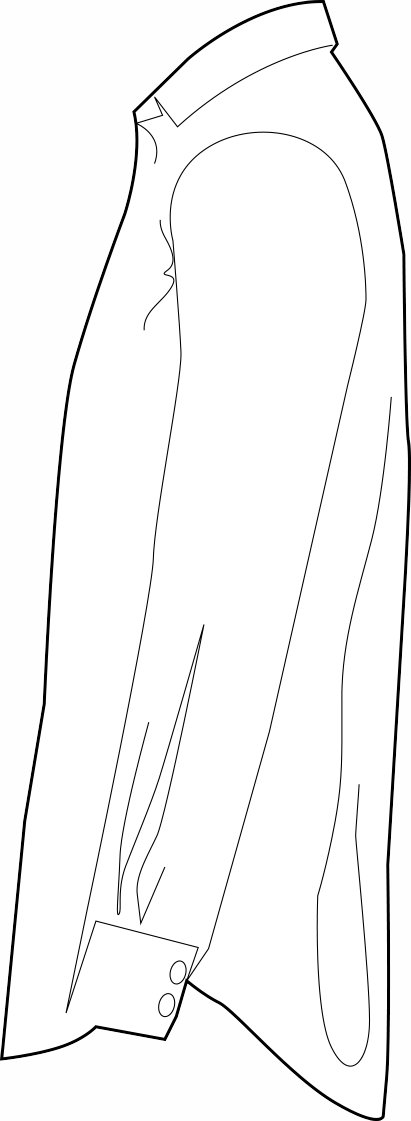Skirt Clipart (411x1121), Png Download