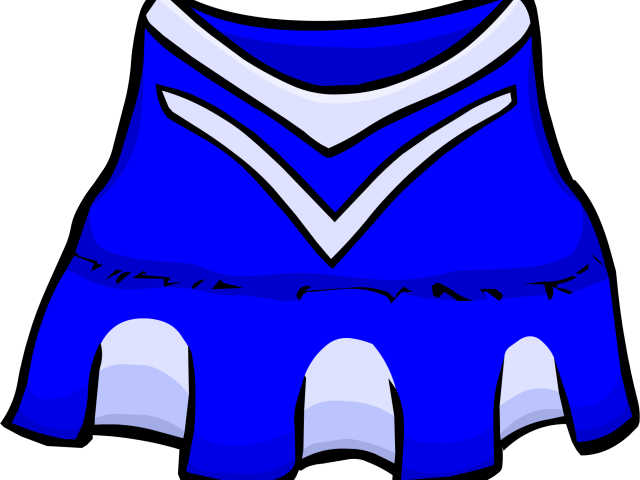 Cheerleader Clipart Dress - Club Penguin Cheerleader Outfit - Png Download (640x480), Png Download