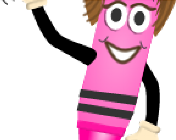 Crayon Clipart Character - Clip Art - Png Download (640x480), Png Download