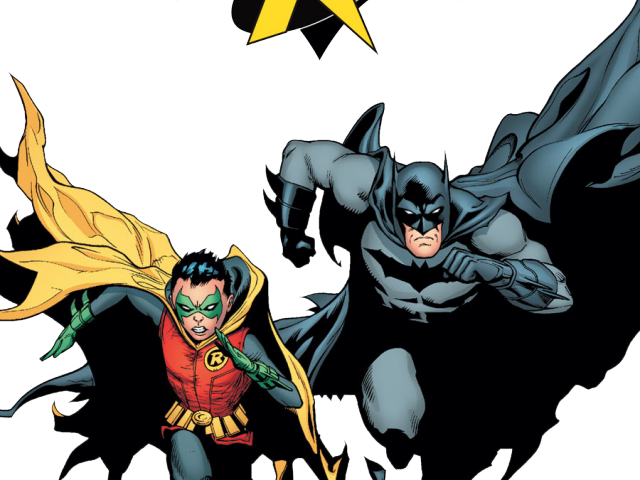 Batman And Robin Clipart - Batman Y Damian Wayne - Png Download (640x480), Png Download