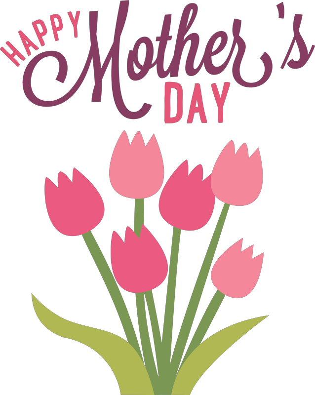Picture - Mothersday Happy Mothers Day Clipart (638x800), Png Download