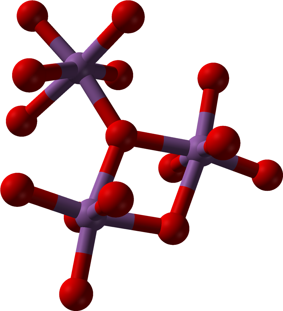 Antimony Pentoxide Xtal 1979 O1 Coord B - Antimony Pentoxide Clipart (1009x1100), Png Download