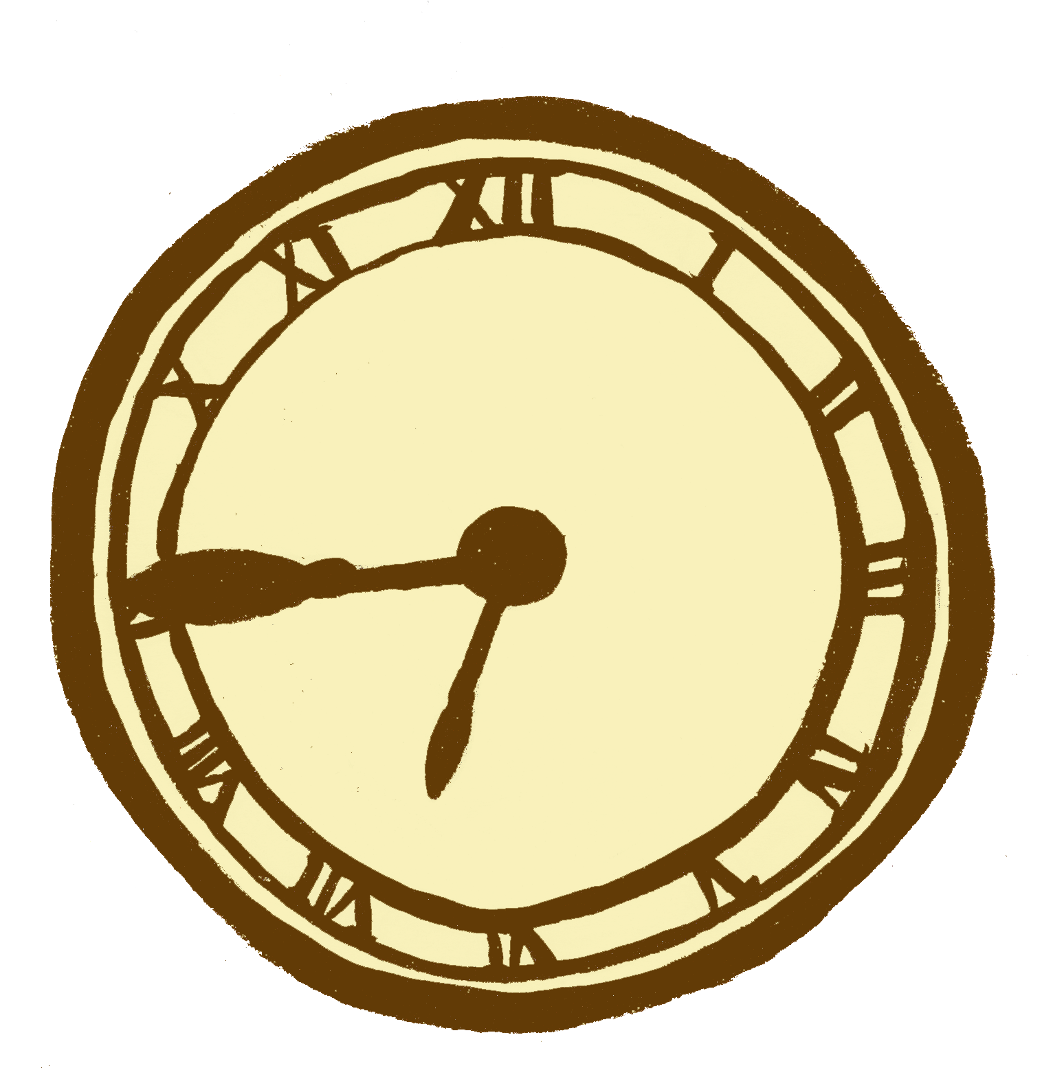 45 Am » Clockface Colour - Dresden Frauenkirche Clipart (1539x1608), Png Download