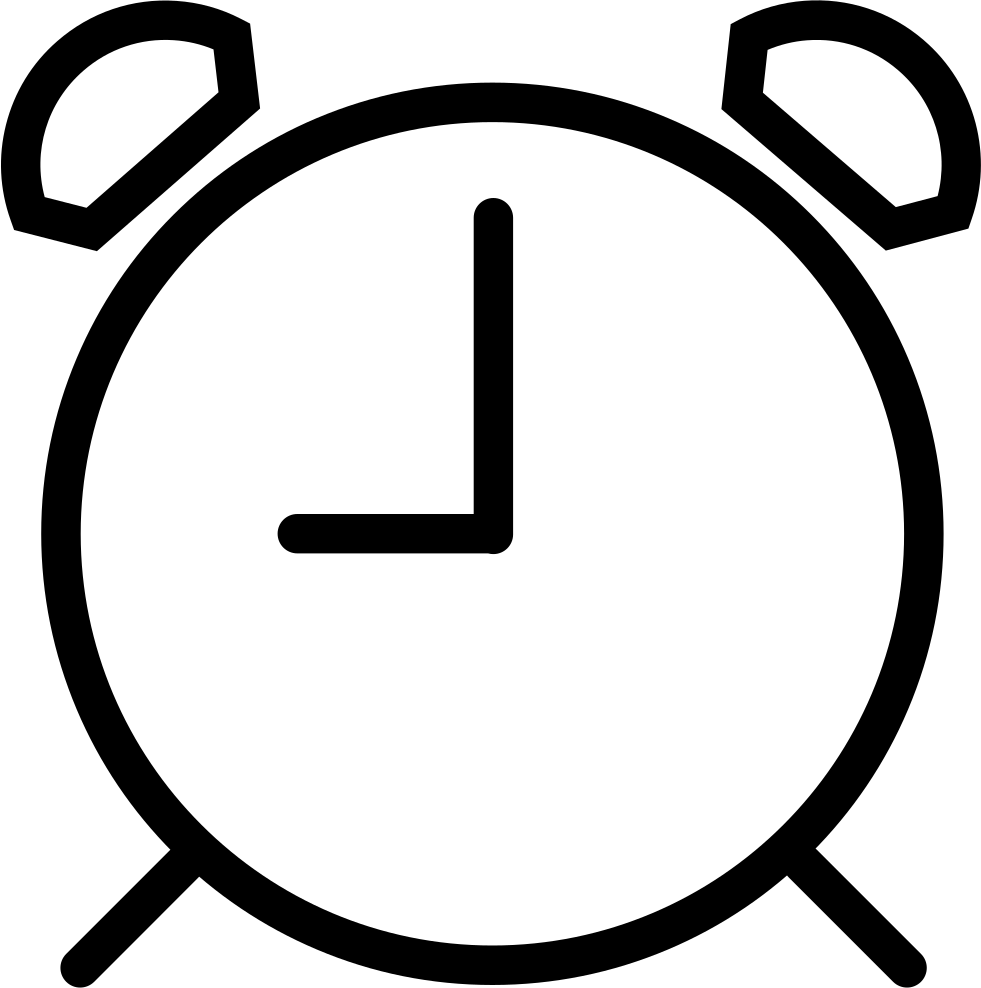 Clock Comments - Icon Clipart (981x988), Png Download