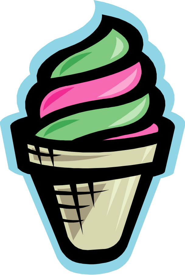 Ice Cream Clipart (608x900), Png Download