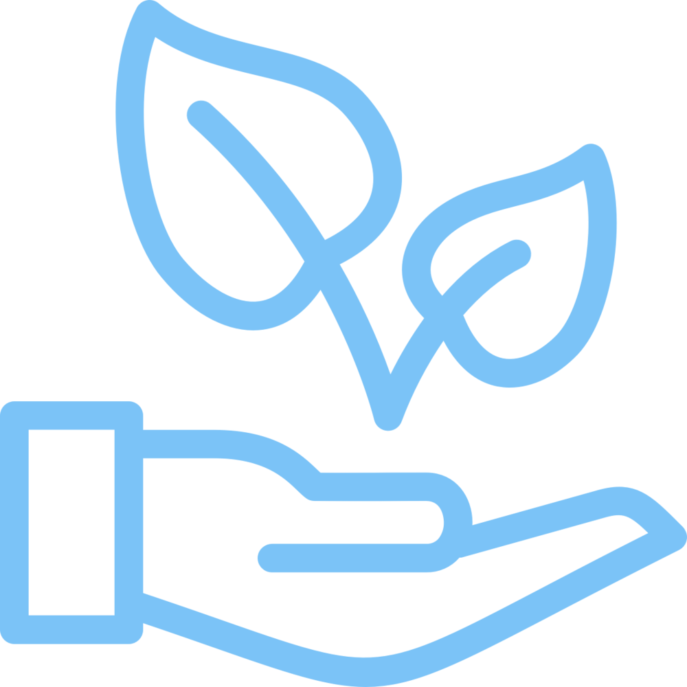 Growth - Environment Vector Black White Clipart (1000x1000), Png Download