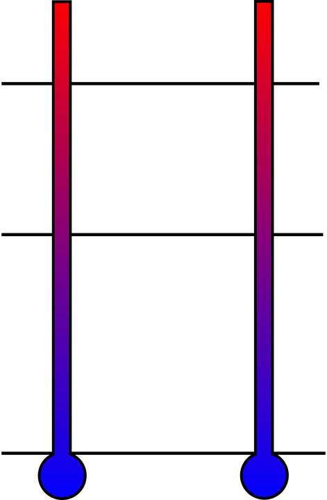 Thermometer, Celsius, Fahrenheit, Centigrade, Gauge - Celsius Clipart (471x720), Png Download