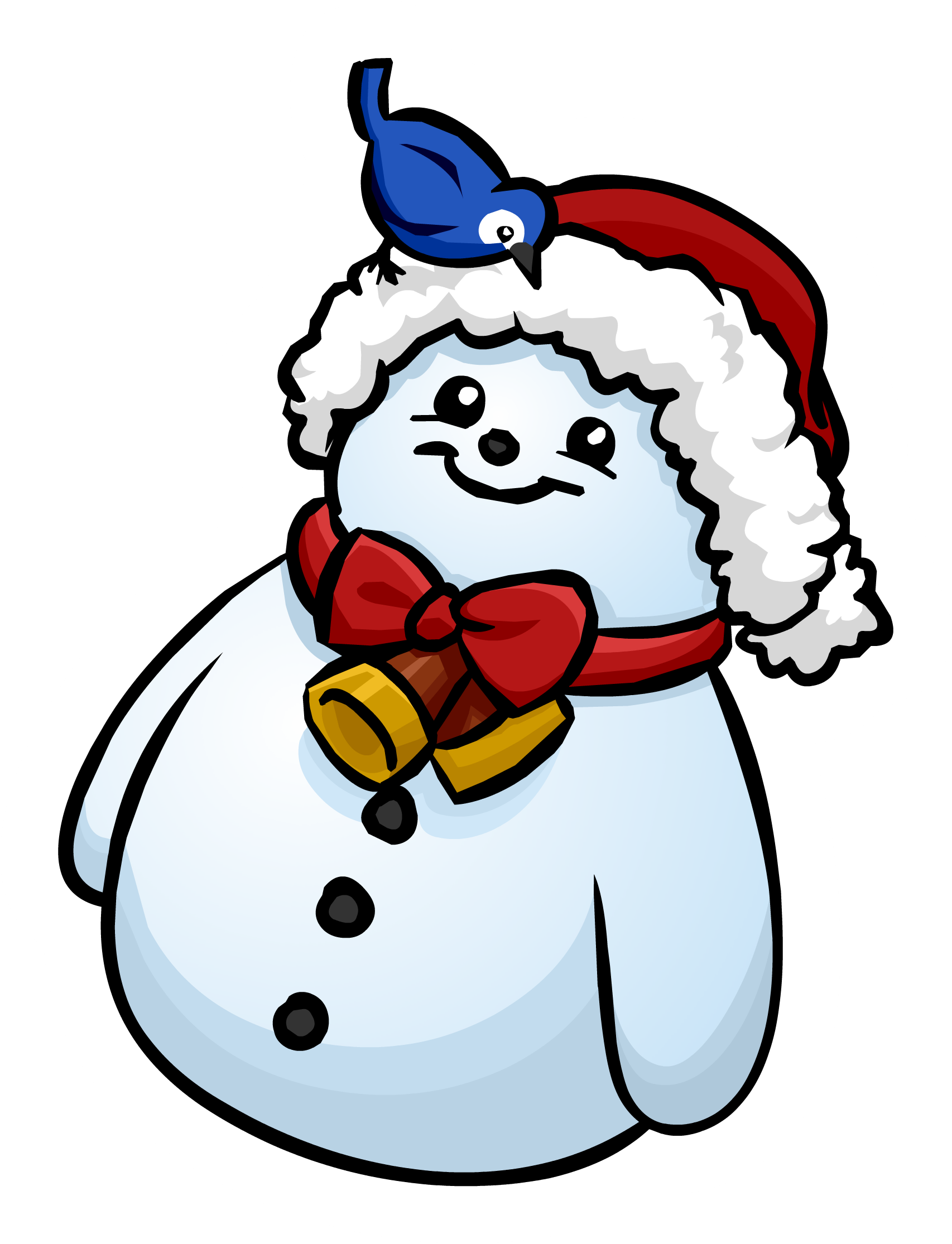 Clipart Snowman Penguin - Club Penguin - Png Download (1706x2230), Png Download