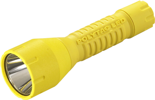 Png Free Stock Battery Clipart Flash Light - Streamlight 88860 Polytac Flashlight Led Hp With Lithium Transparent Png (600x600), Png Download