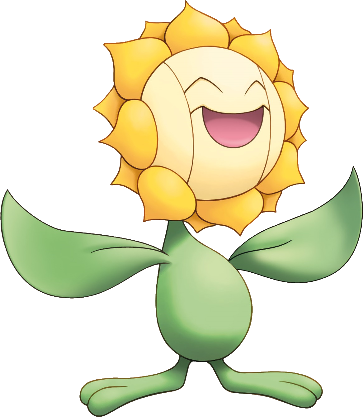 192sunflora Pokemon Mystery Dungeon Explorers Of Sky - Imagenes De Pokemon Sunflora Clipart (1166x1338), Png Download