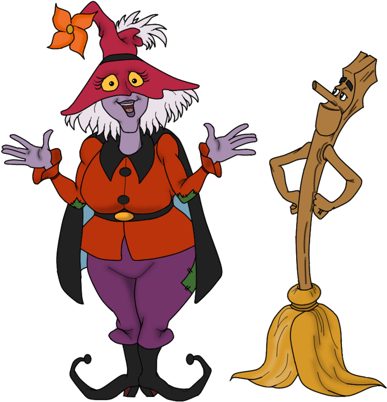 Madam Razz And Broom By Cosmicfalcon 70-d36lt5s - Witch From She Ra Clipart (900x824), Png Download