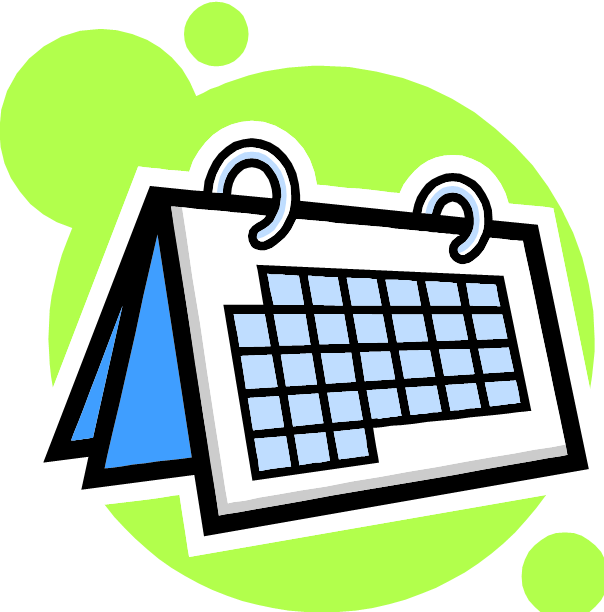 Calendar Clipart (604x612), Png Download