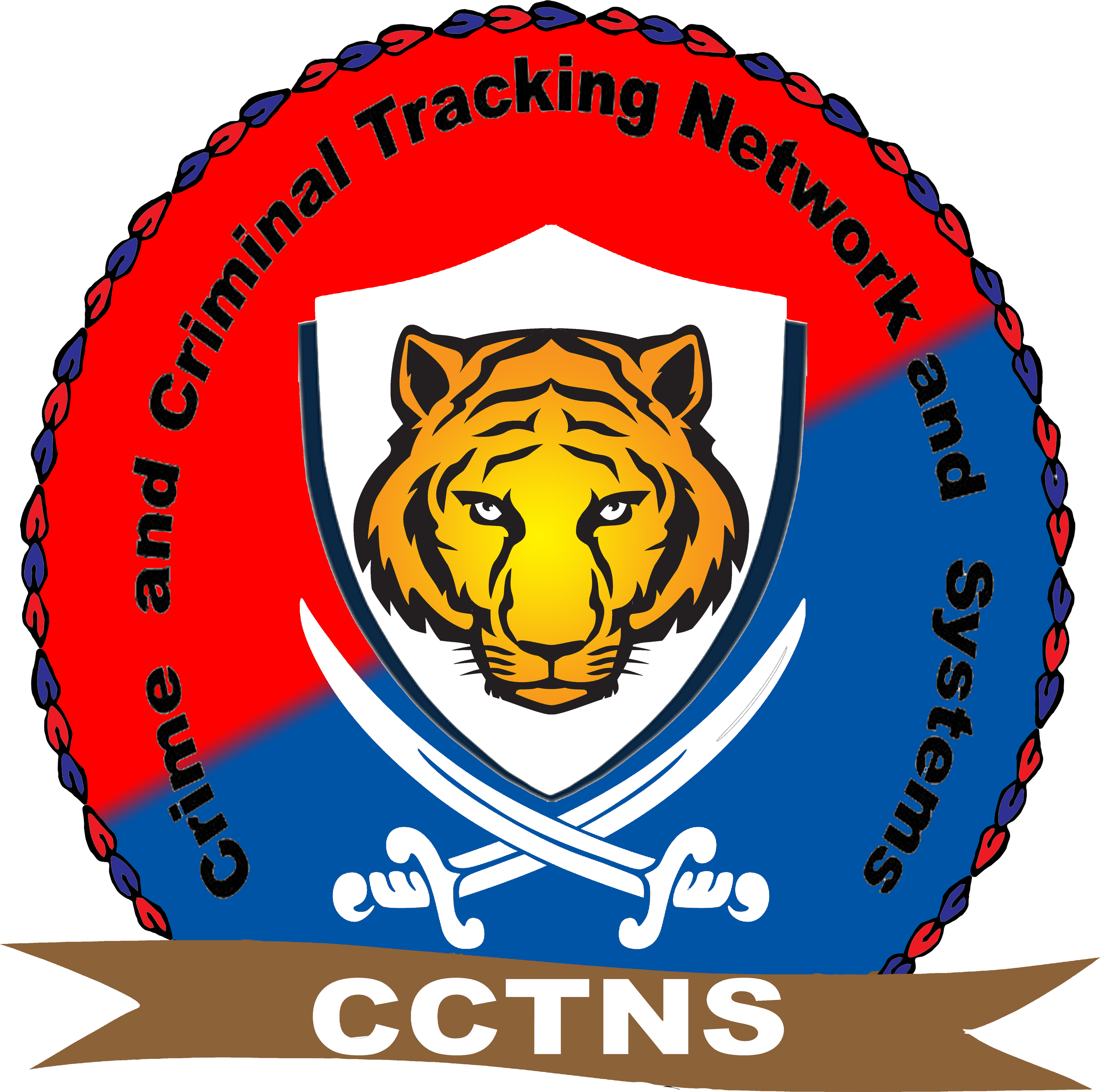 Khaki Color And The Red And Blue Strip Are To Represent - Flag Clipart (3840x3881), Png Download