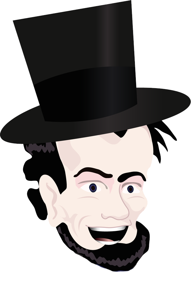 Lucky Lincoln Gaming, Llc - Lucky Lincoln Gaming Logo Clipart (623x915), Png Download