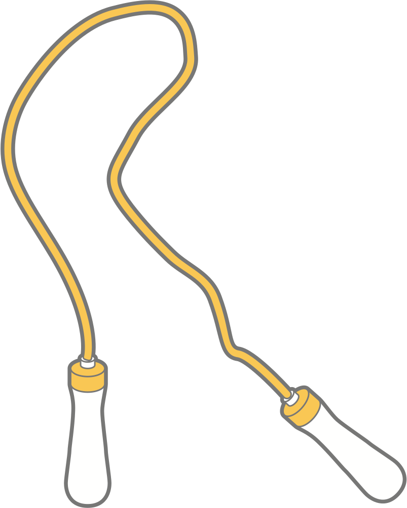 By Oksmith - Skipping Rope Clipart (642x800), Png Download