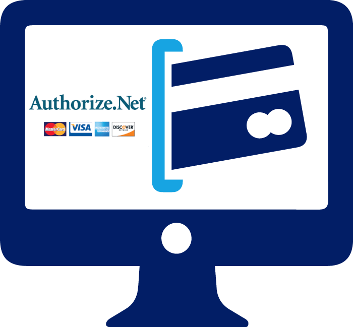 Get Paid In Full Or Just For A Deposit - Authorize Net Clipart (700x649), Png Download