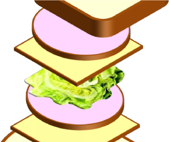 Sandwich Clipart Cheeseburger - Clip Art - Png Download (640x480), Png Download