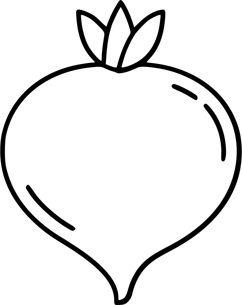 Collection Of Free Chank Pineapple Download On - Shalgam Black And White Clipart (778x980), Png Download