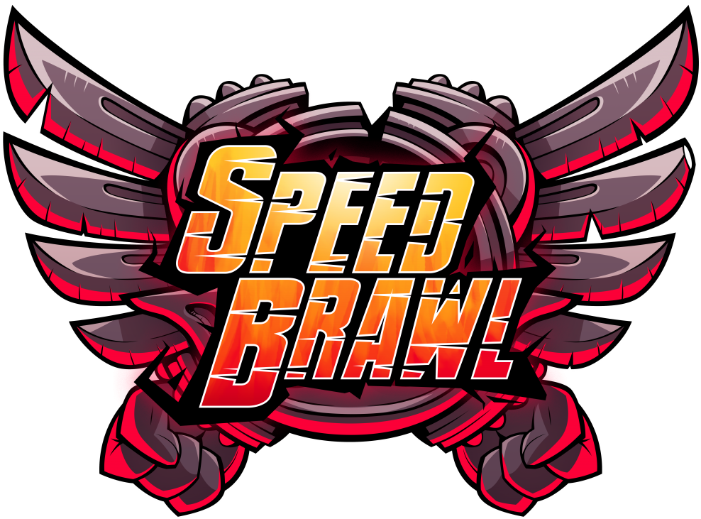 This Hyperkinetic, Dystopian Fighting Game Packs A - Speed Brawl Cover Clipart (1024x791), Png Download
