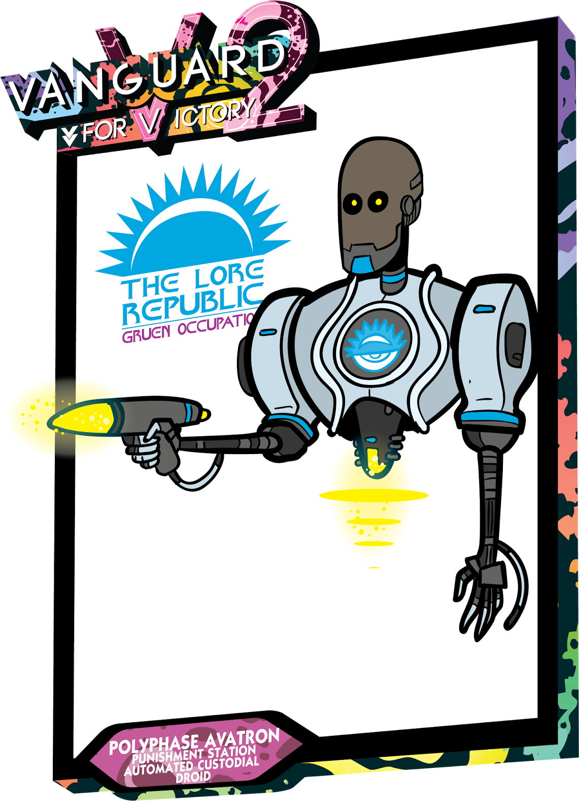 You Are Surrounded By Lore Republic Coordination Agents - Cartoon Clipart (1237x1600), Png Download