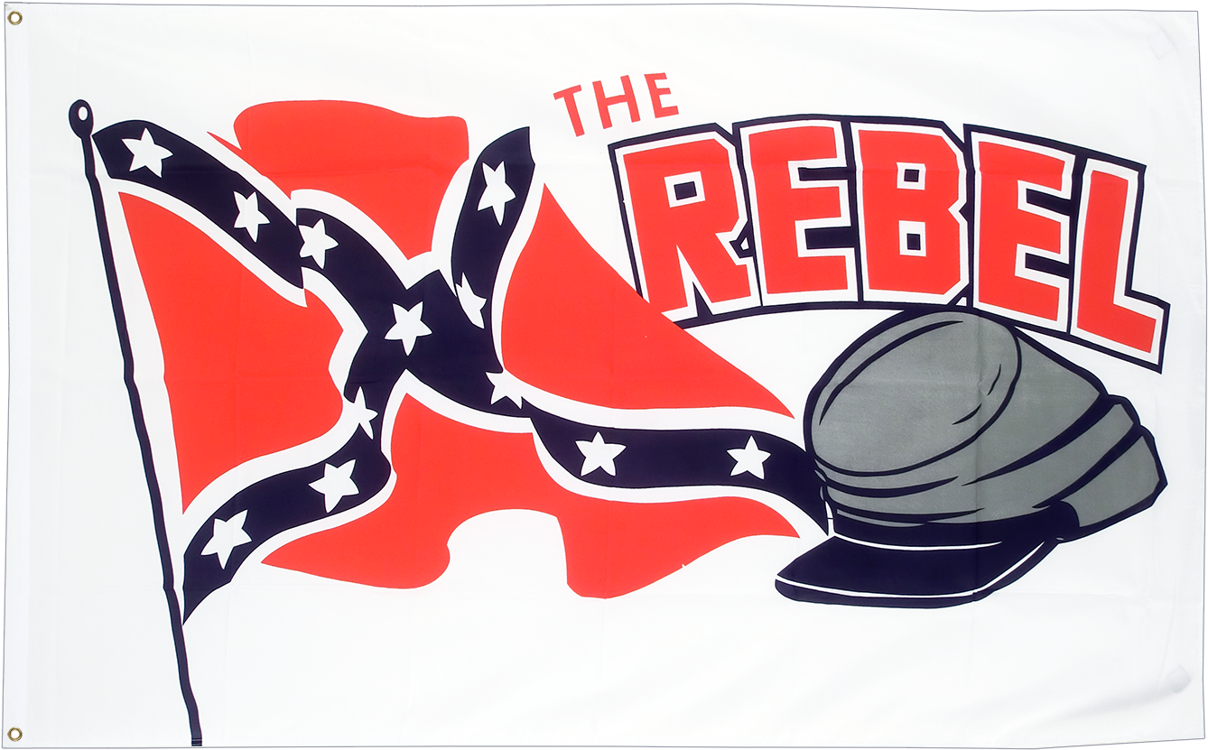 Usa Southern United States The Rebel - Rebel License Plate Clipart (1500x1000), Png Download