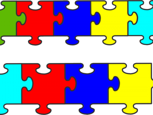 Pice Clipart Autism Puzzle - Jigsaw Puzzle - Png Download (640x480), Png Download
