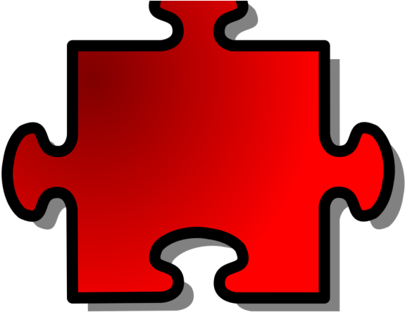 Pice Clipart Autism Puzzle - Puzzle Pieces Clip Art - Png Download (640x480), Png Download