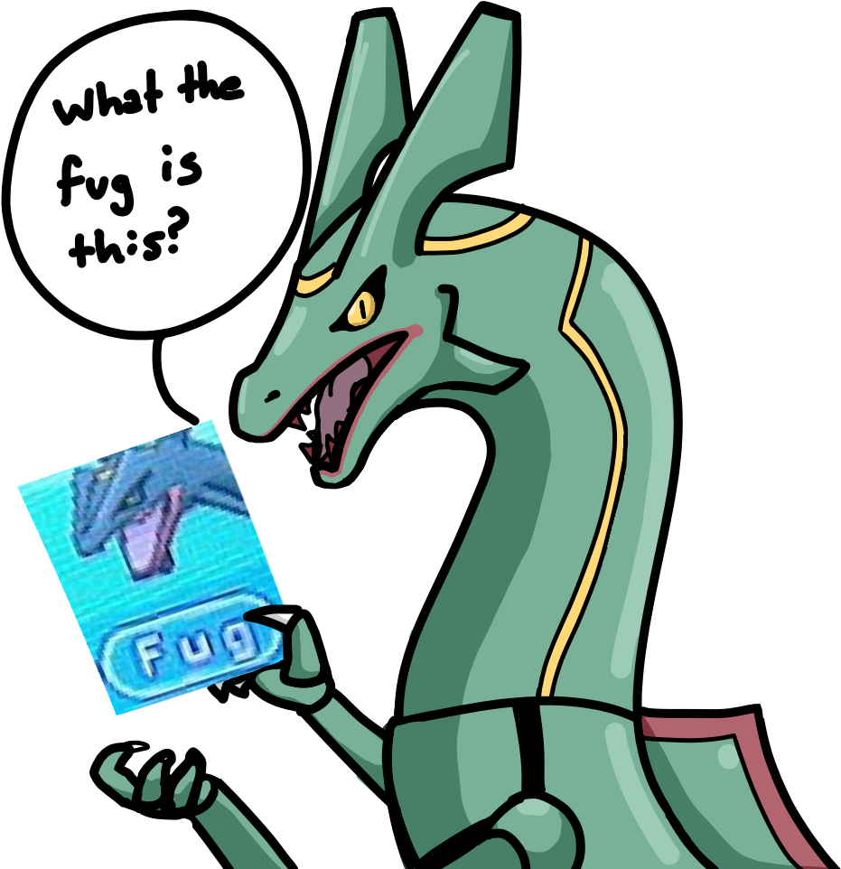 49649068 - Fug Rayquaza Clipart (1000x1000), Png Download