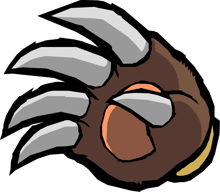 Artwork Of A Mole Mitt - Mole Mitts Clipart (726x633), Png Download