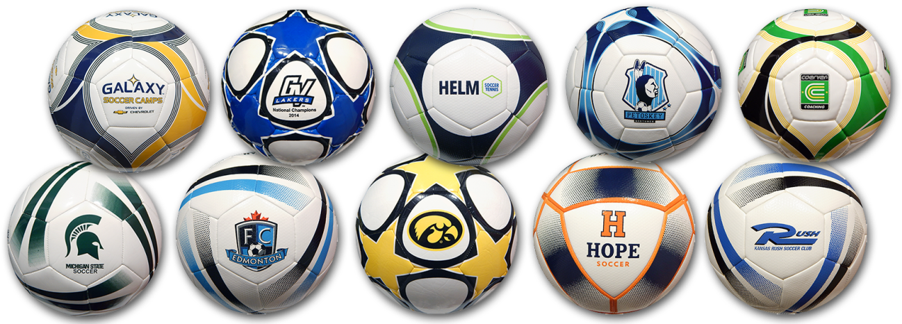 Soccer Balls Clipart (1400x467), Png Download
