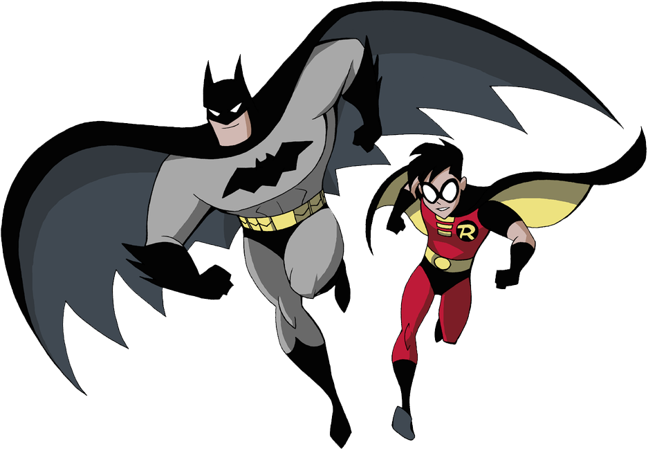 Robin Clipart Transparent Background - Batman And Robin Png (1024x701), Png Download
