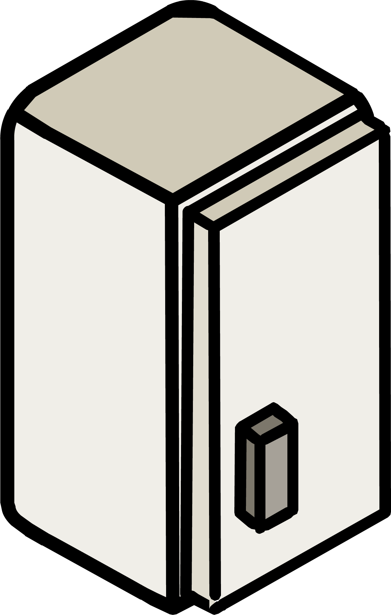 Wall Cabinet Icon Clipart (1283x2018), Png Download