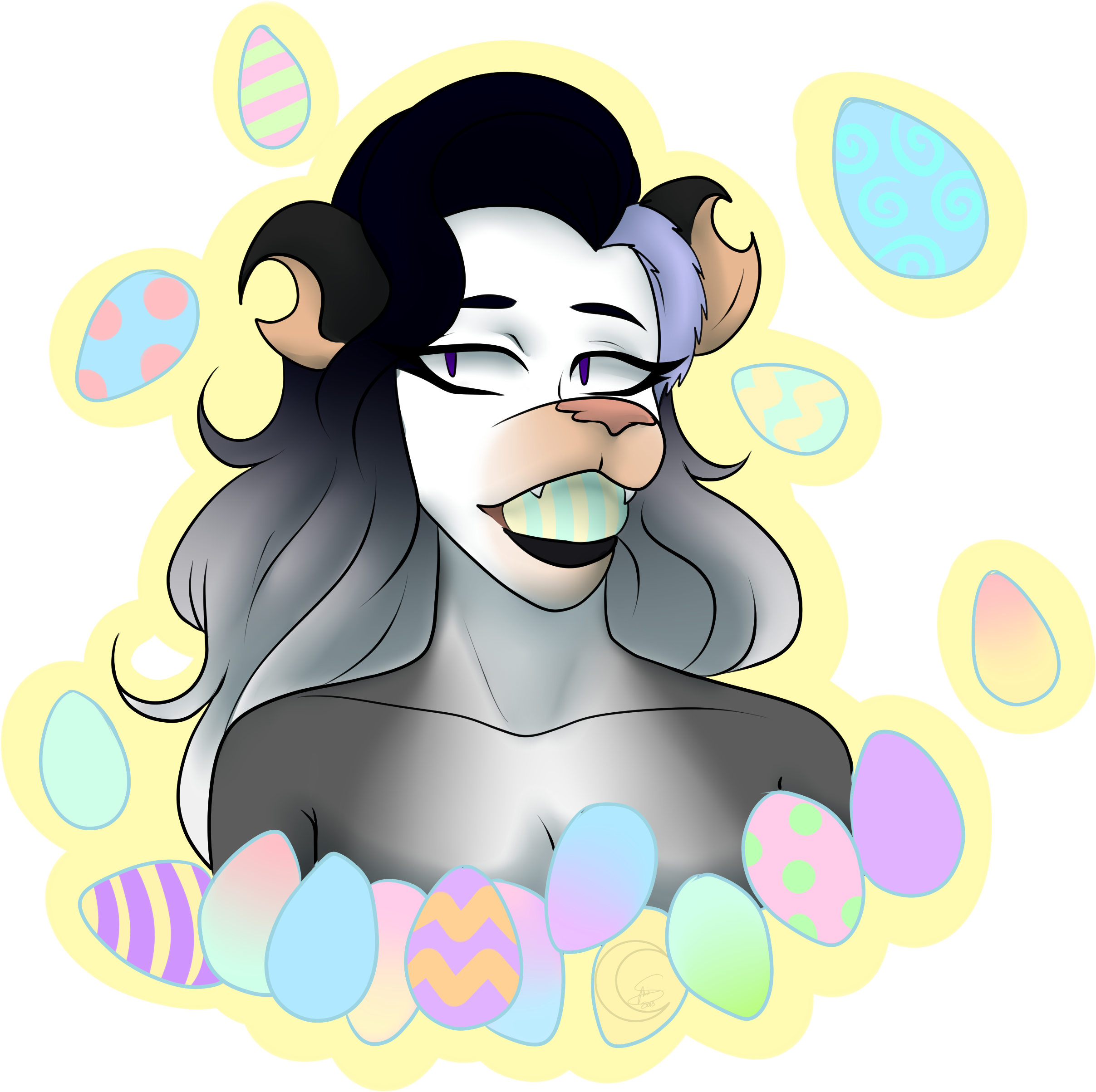 Egg Thief - Portable Network Graphics Clipart (2520x2520), Png Download