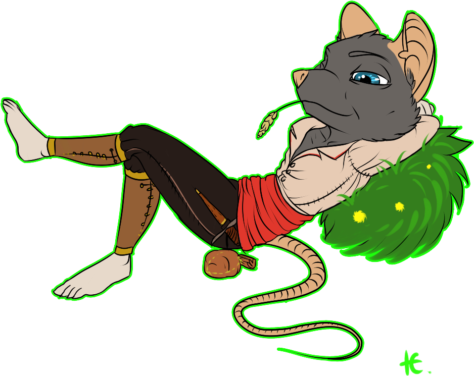 Chibi Thief Roshiyu - Cartoon Clipart (990x795), Png Download