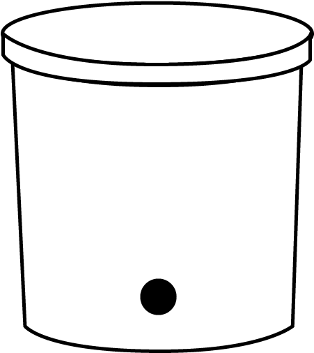Bsf Bucket - Circle Clipart (800x800), Png Download